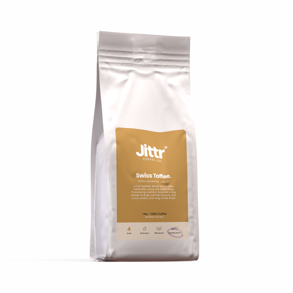 Swiss Toffee. - Jittr Coffee Co
