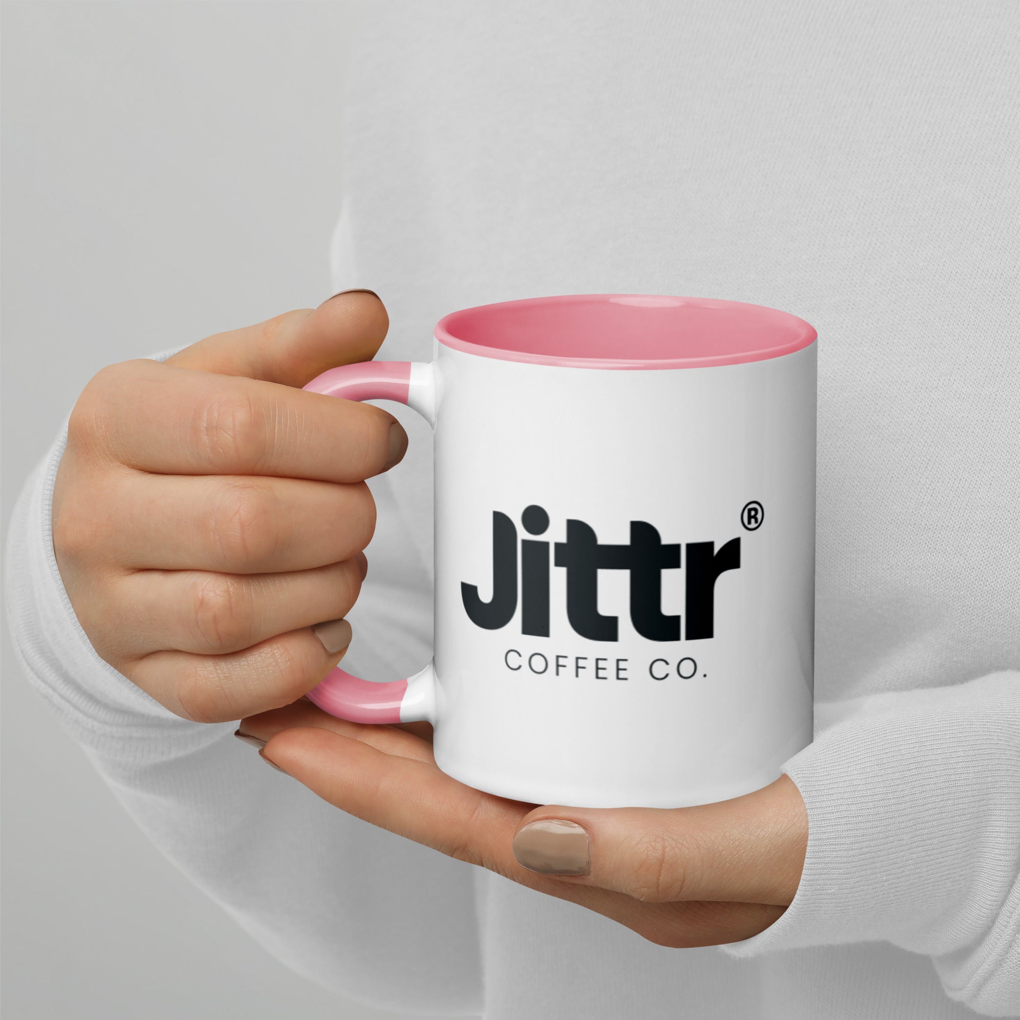 Mug with Color Inside. - Jittr Coffee Co