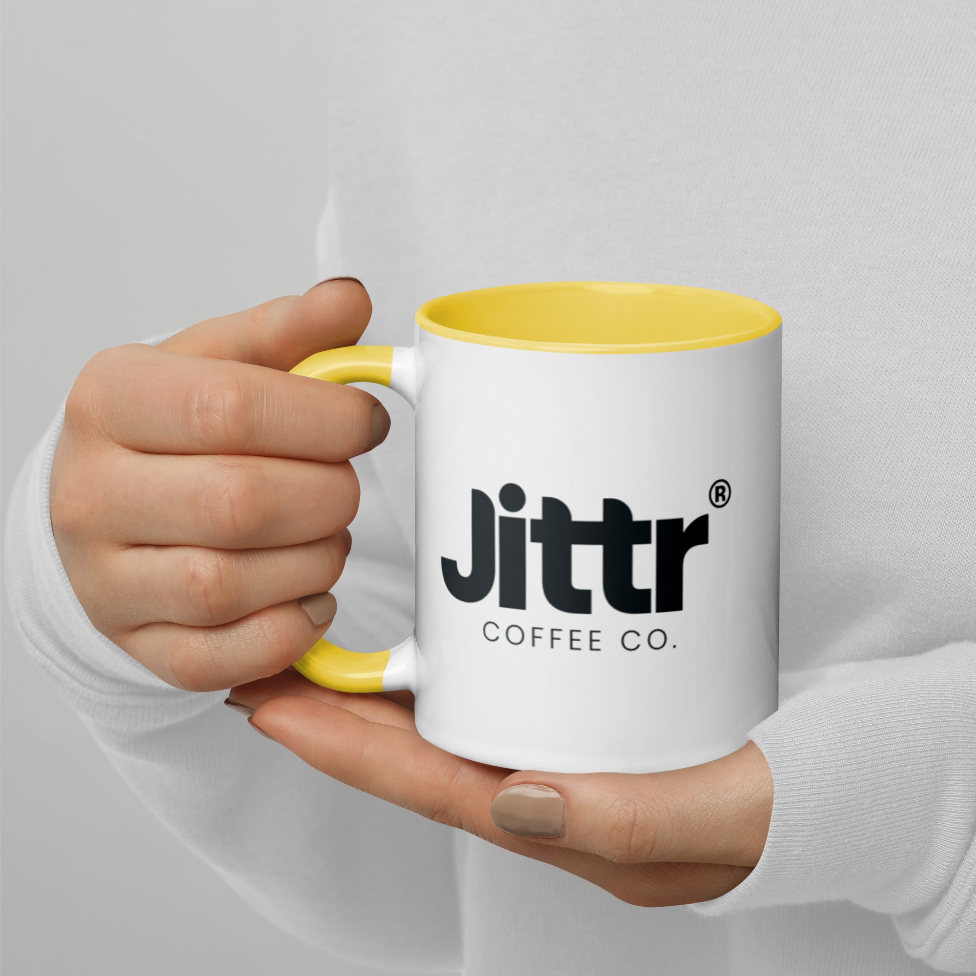 Mug with Color Inside. - Jittr Coffee Co