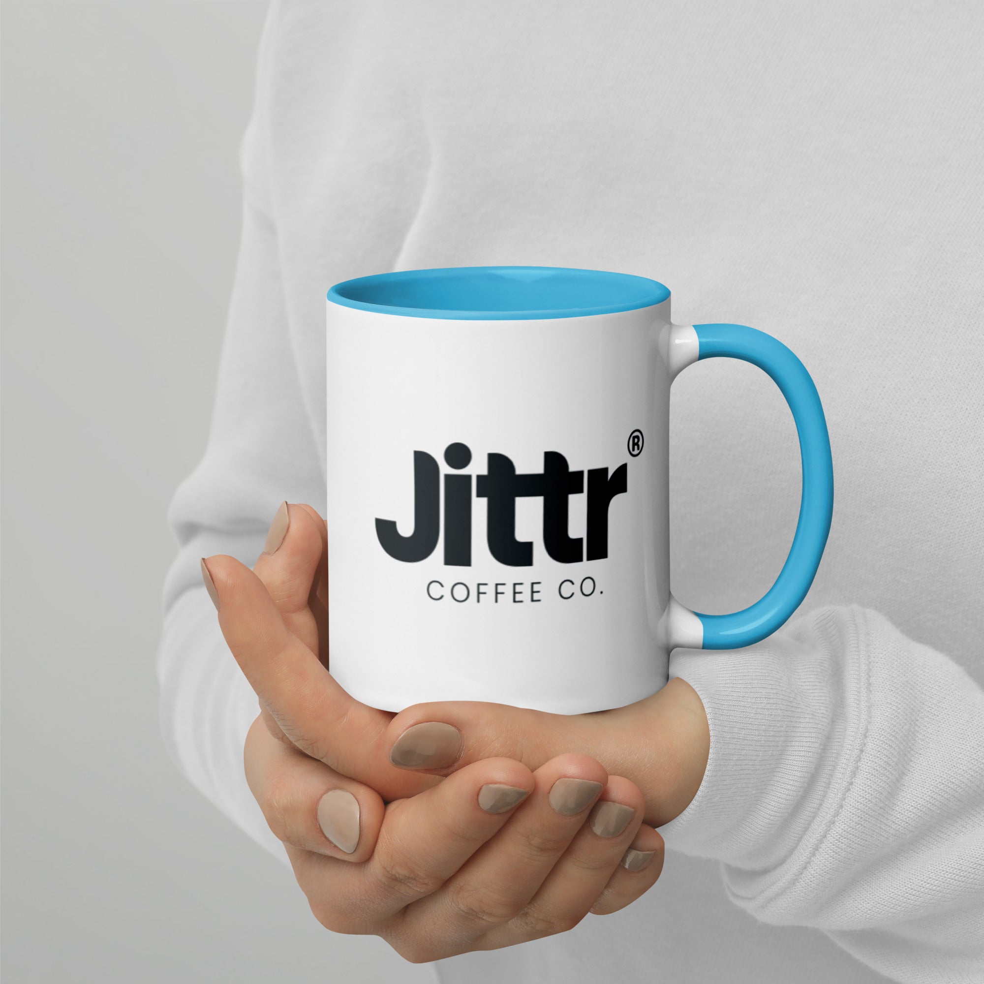 Mug with Color Inside. - Jittr Coffee Co