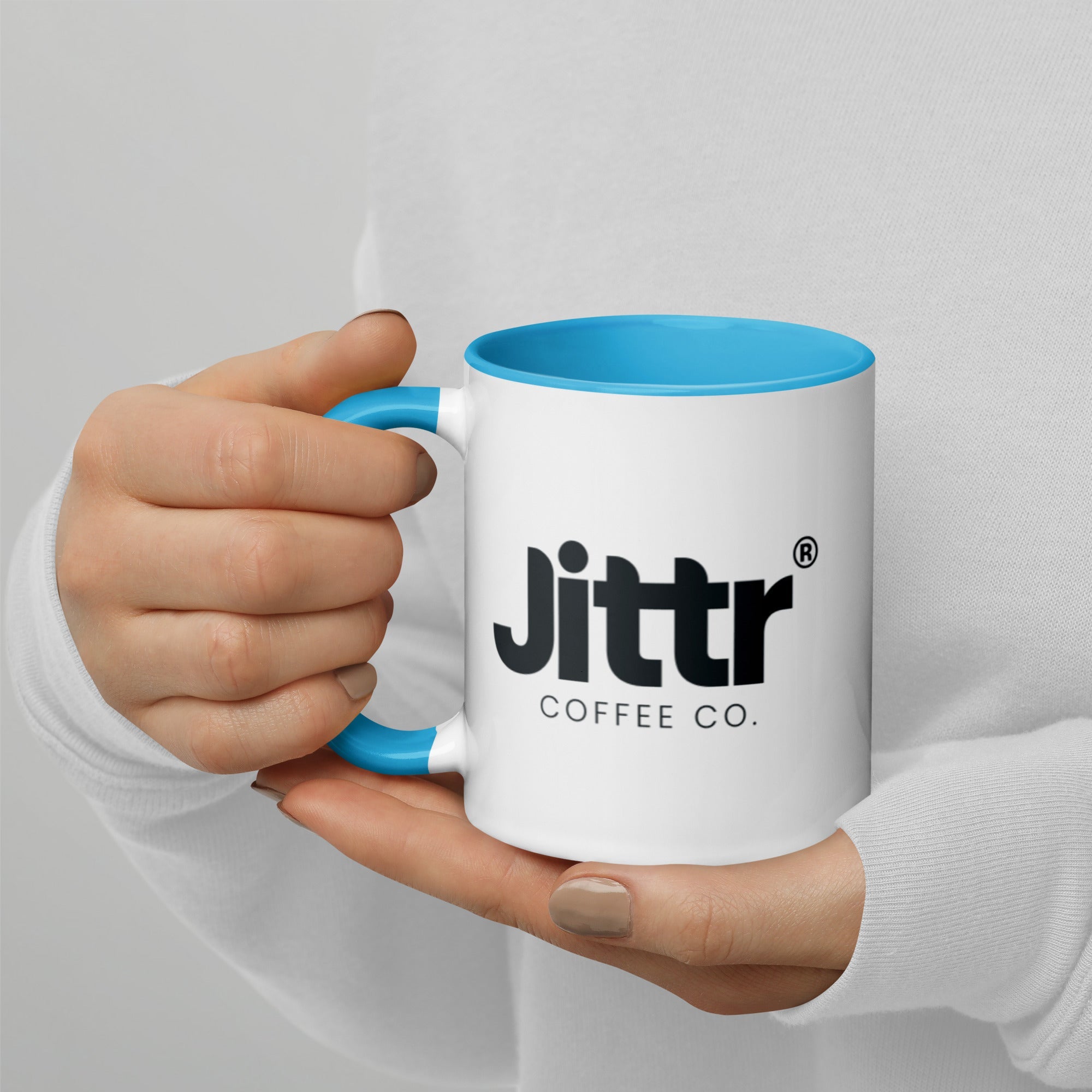 Mug with Color Inside. - Jittr Coffee Co