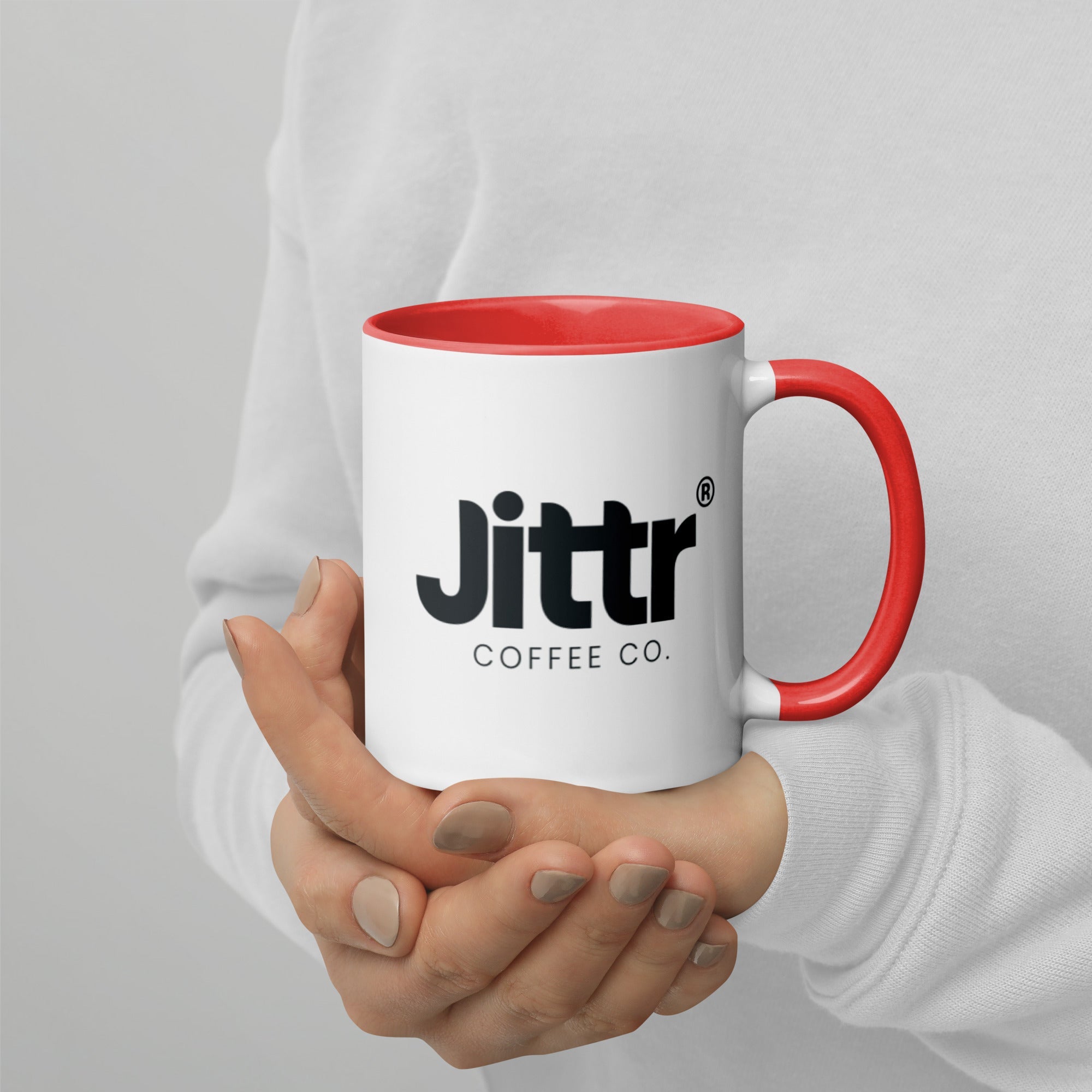 Mug with Color Inside. - Jittr Coffee Co