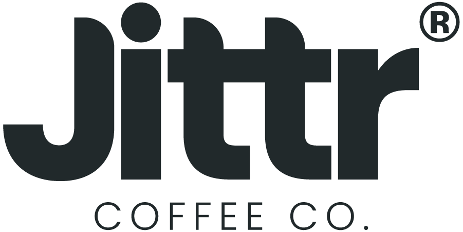 Jittr Coffee Co brand mark in black.